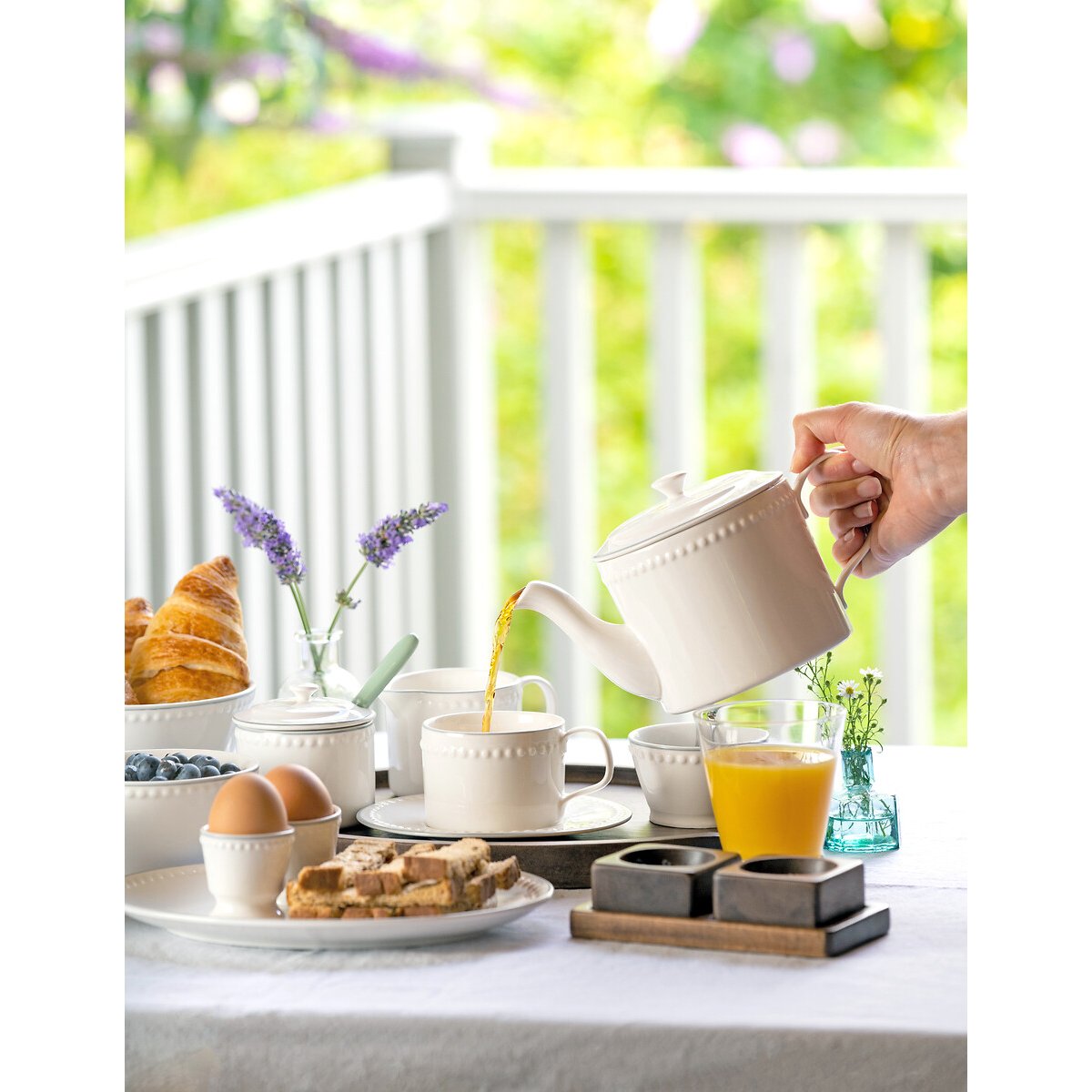 2-piece Signature Sugar And Milk Jug Set white, MARY BERRY