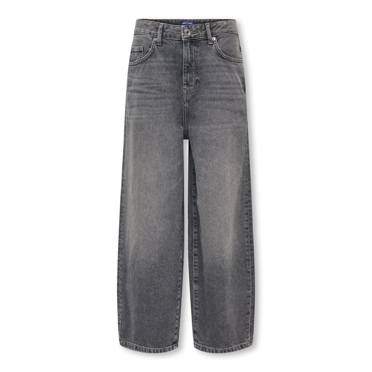 Jean À Jambe Large dark grey denim, ONLY & SONS JUNIOR