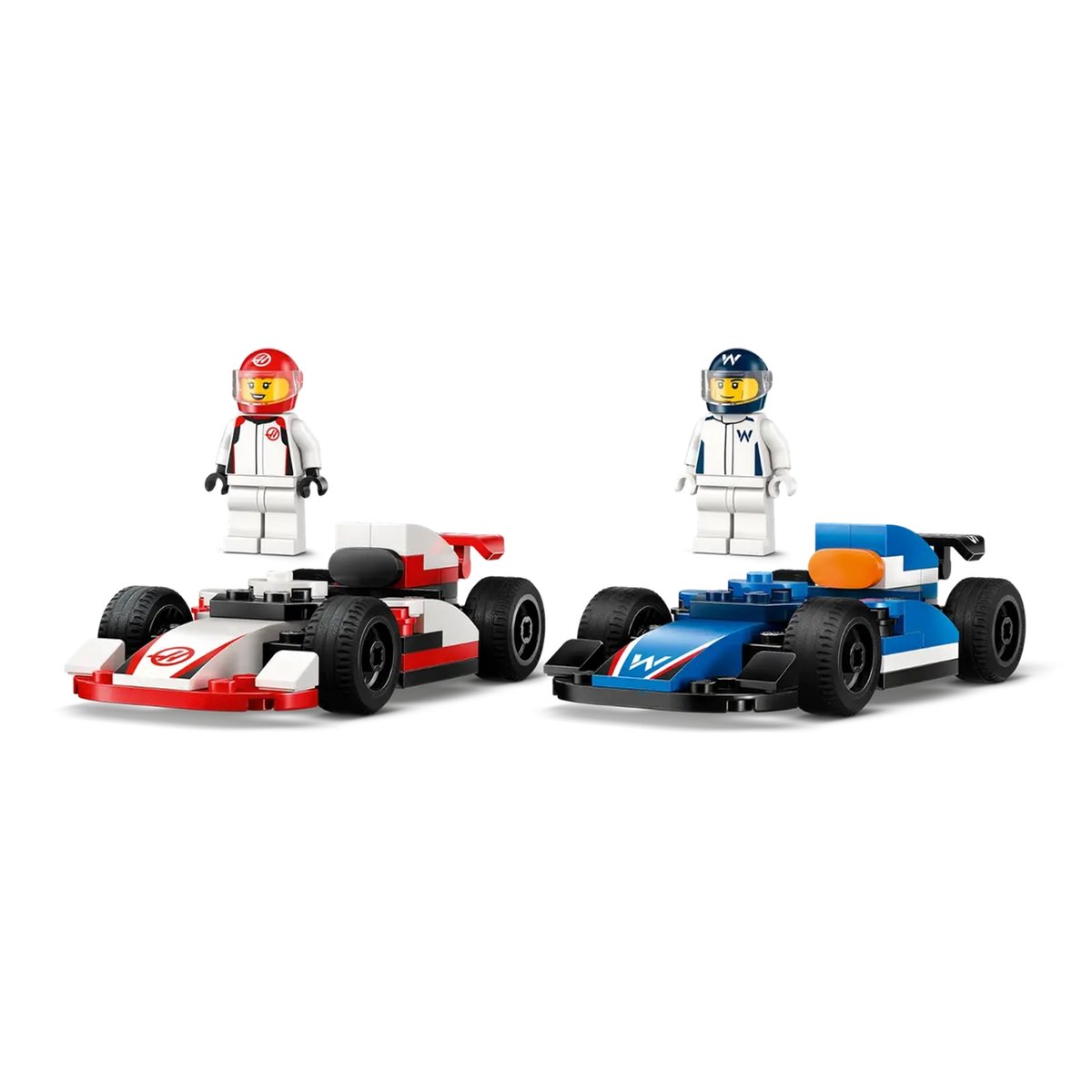 LEGO City - Set de Voitures de Course F1 Williams et Haas - 60464 pour Enfants multicolore, LEGO