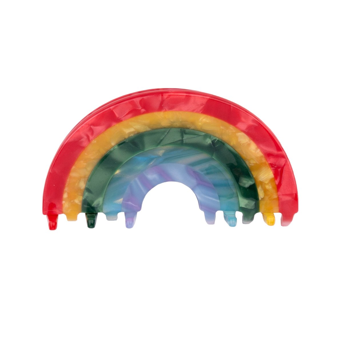 Pince à cheveux ARC-EN-CIEL multicolore, COUCOU SUZETTE