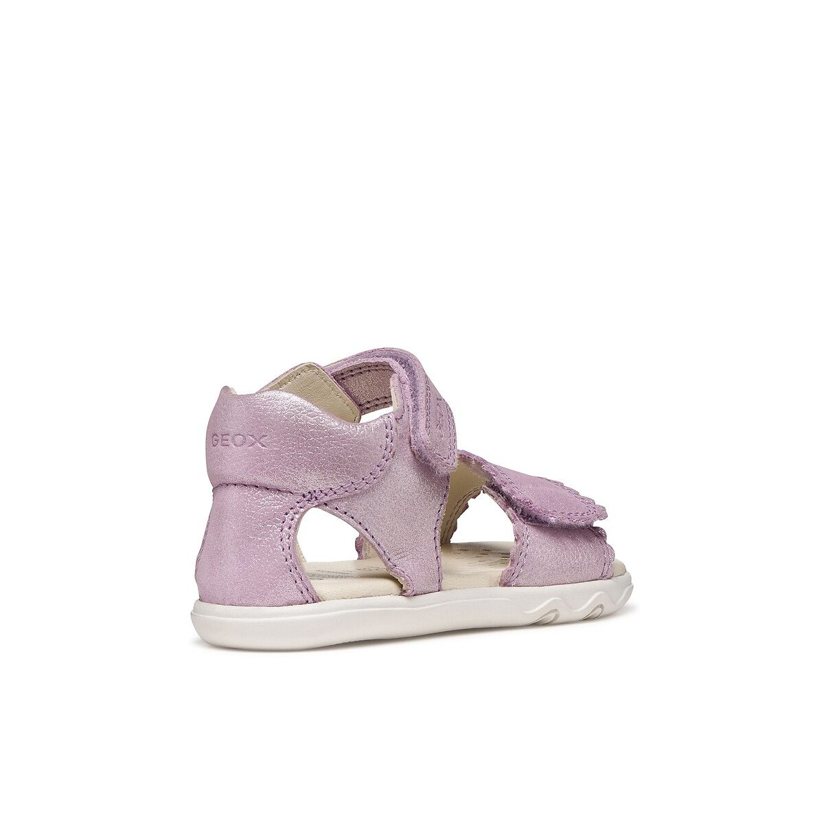 Sandales en cuir barefoot, STEPPIEUP lilas, GEOX