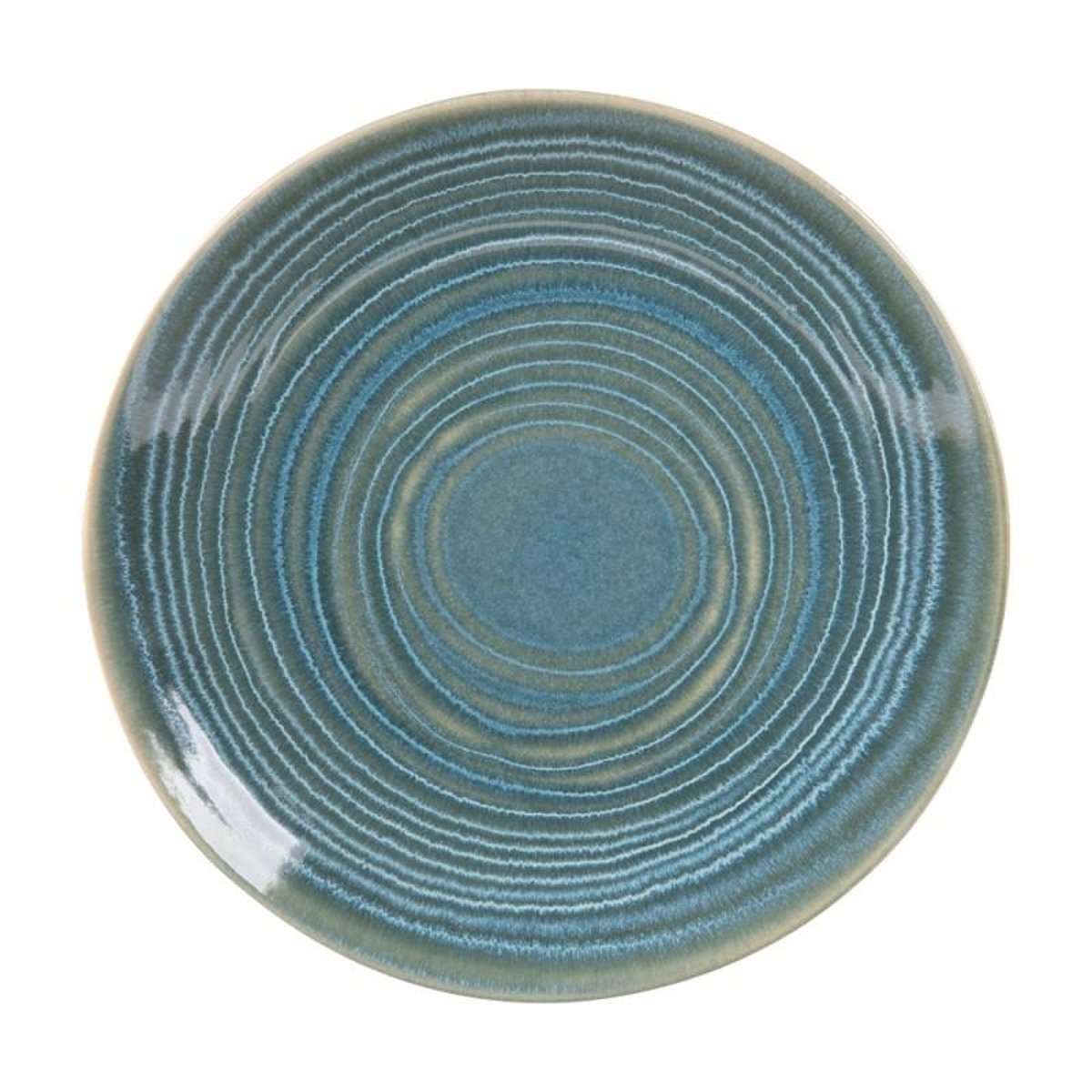 Service d'assiettes 18 pièces Moon lagon - MOON bleu, TABLE PASSION