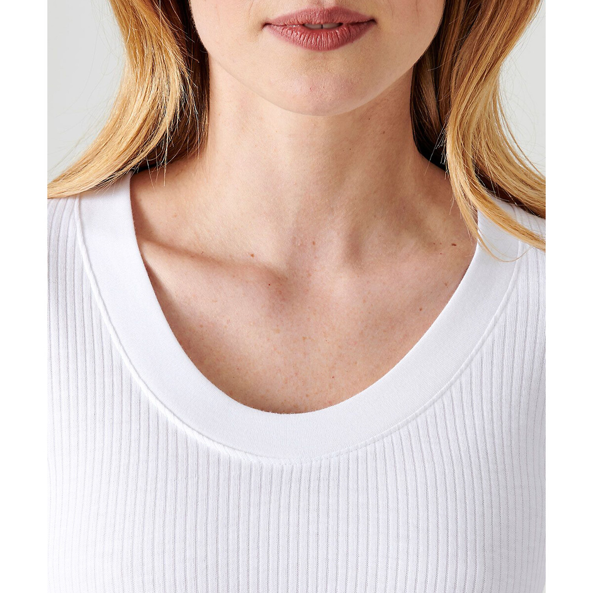 T-shirt longues manches Thermolactyl degré 4 blanc, DAMART