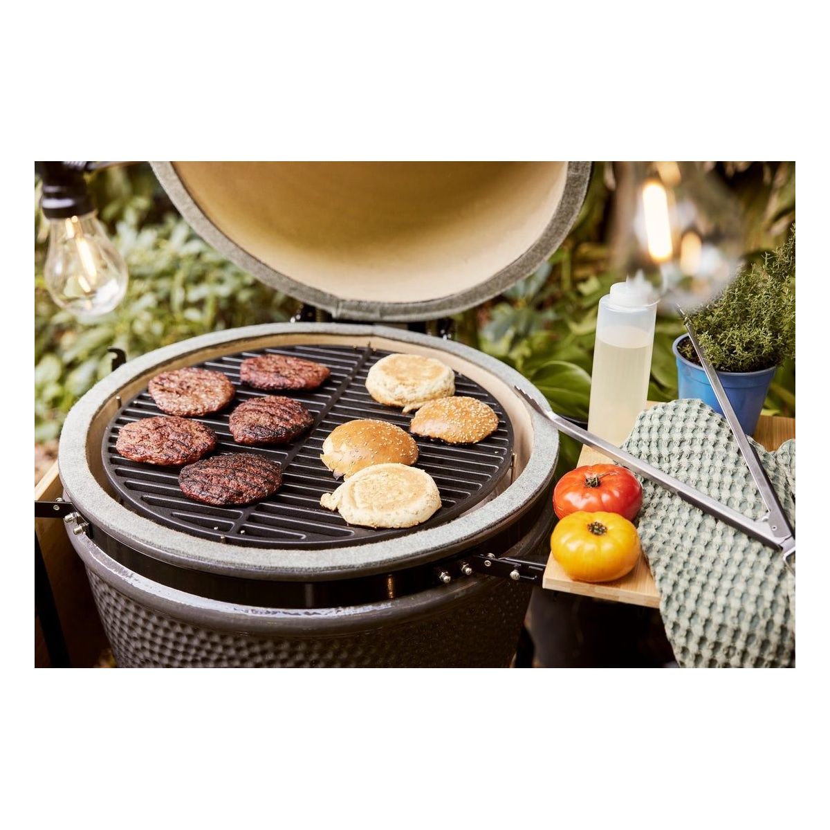 Grille barbecue Cast Iron Grid Large GG323 couleur unique, GRILL GURU