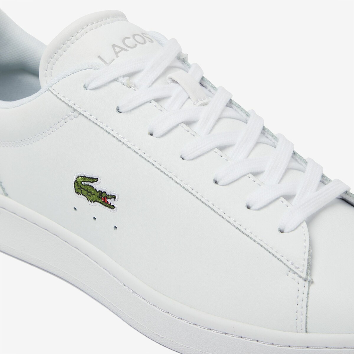 Sneakers Carnaby Set homme en cuir blanc-1r5, LACOSTE