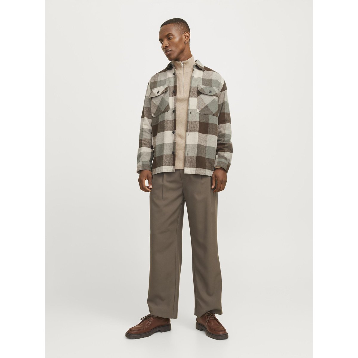 Surchemise agave green, JACK & JONES
