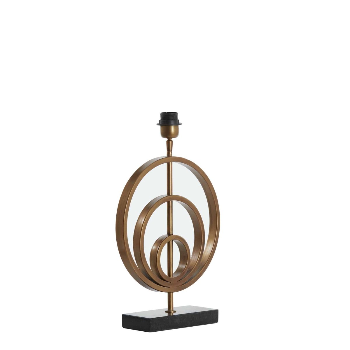 Base De La Lampe Métal CASSEL bronze, LIGHT & LIVING