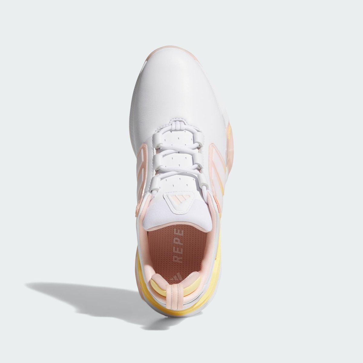 Chaussure De Golf Sans Crampons Adipower 26 Chaussure De Golf Sans Crampons Adipower 26 cloud white / blush pink / ice tangerine, adidas Performance