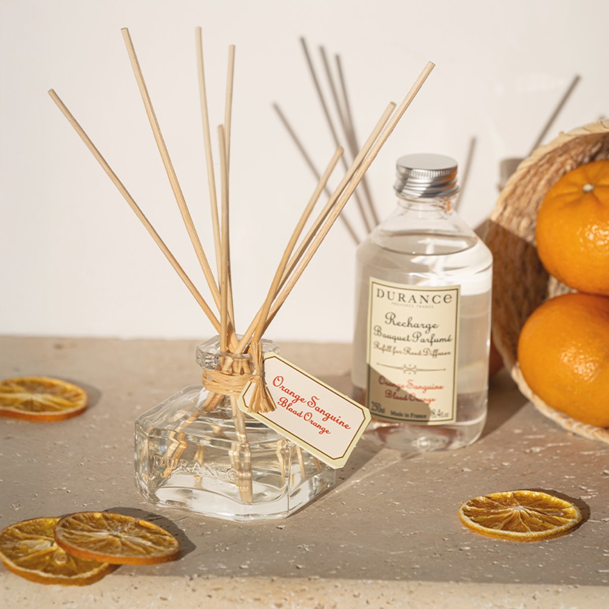 Diffuseur de parfum ORANGE SANGUINE couleur unique, DURANCE