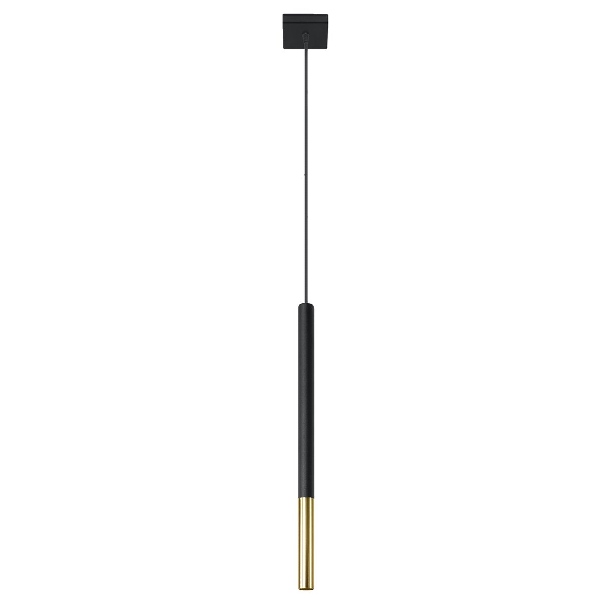 Suspension Acier Or/Noir G9 1 Mozaica jaune, EDEN