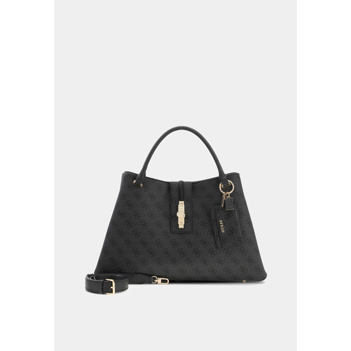Sac Tote Avec Logo Yvonne gris, GUESS