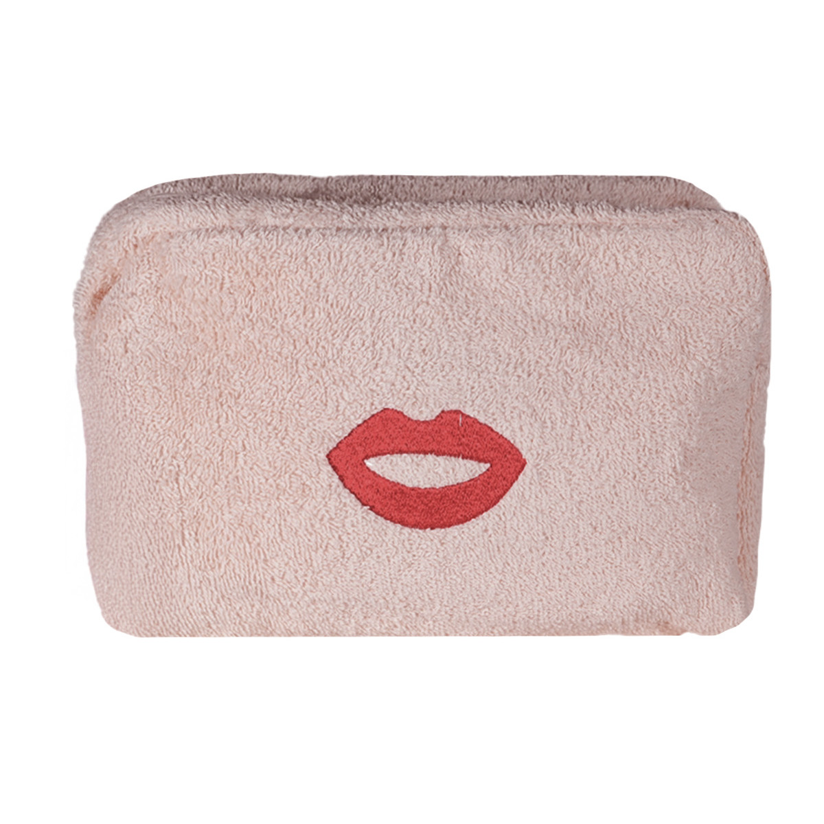 Trousse de toilette brodée MADAME pétale, SENSEI MAISON