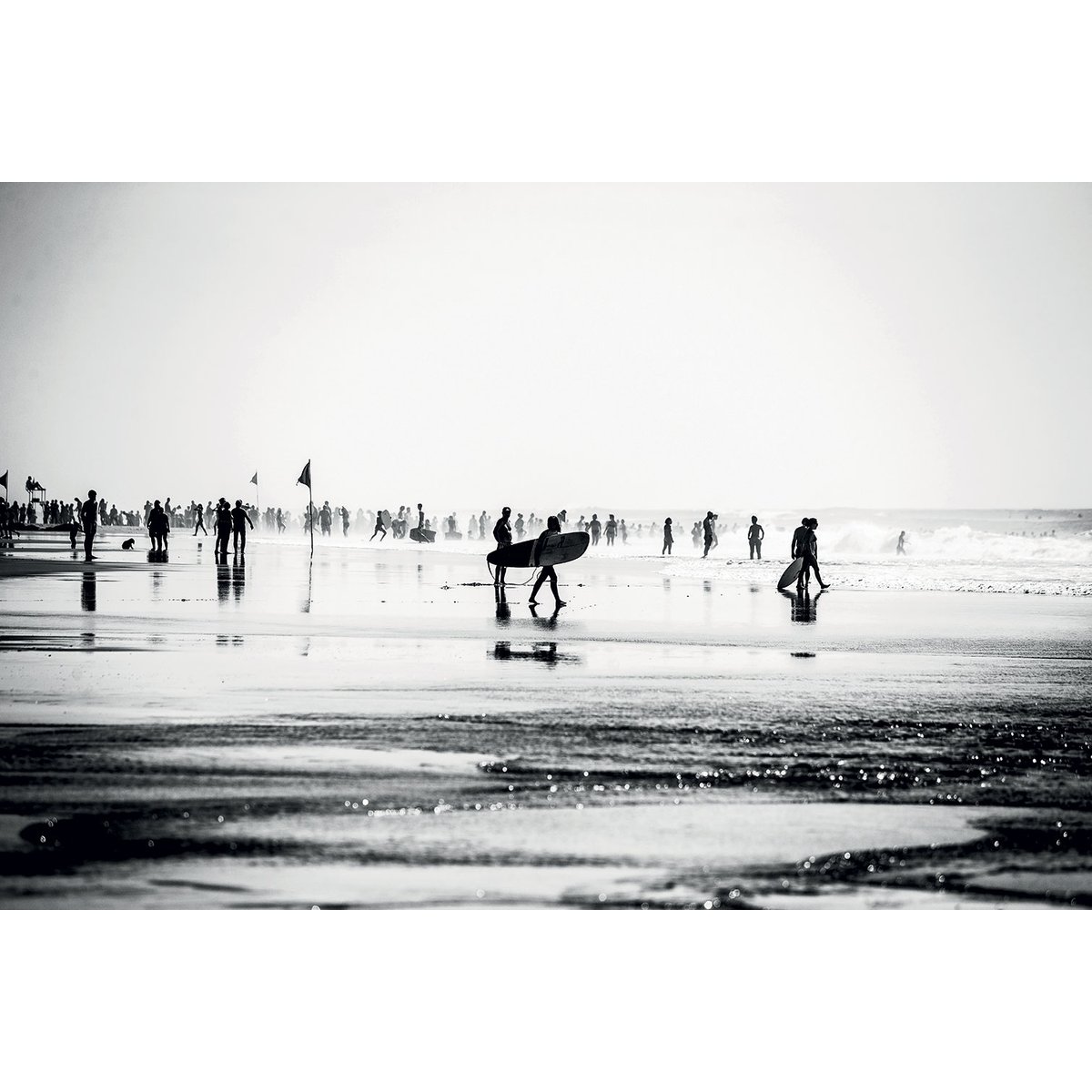 Tableau summer beach time tableau alu dibond, HEXOA