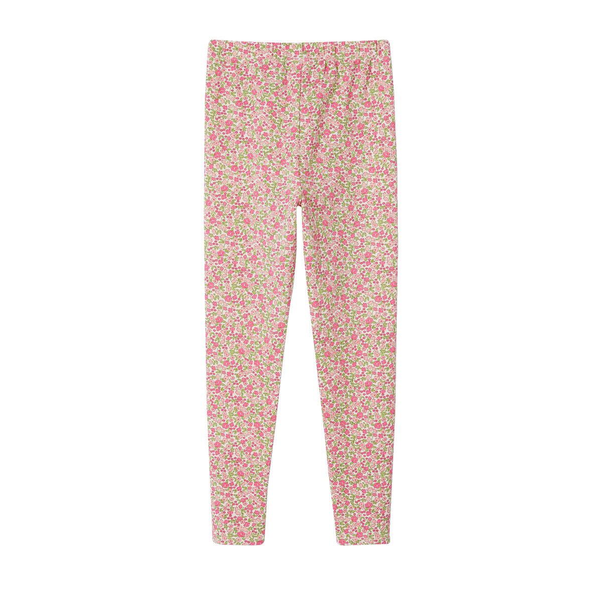Lot de 2 leggings Basics vert sauge, VERTBAUDET
