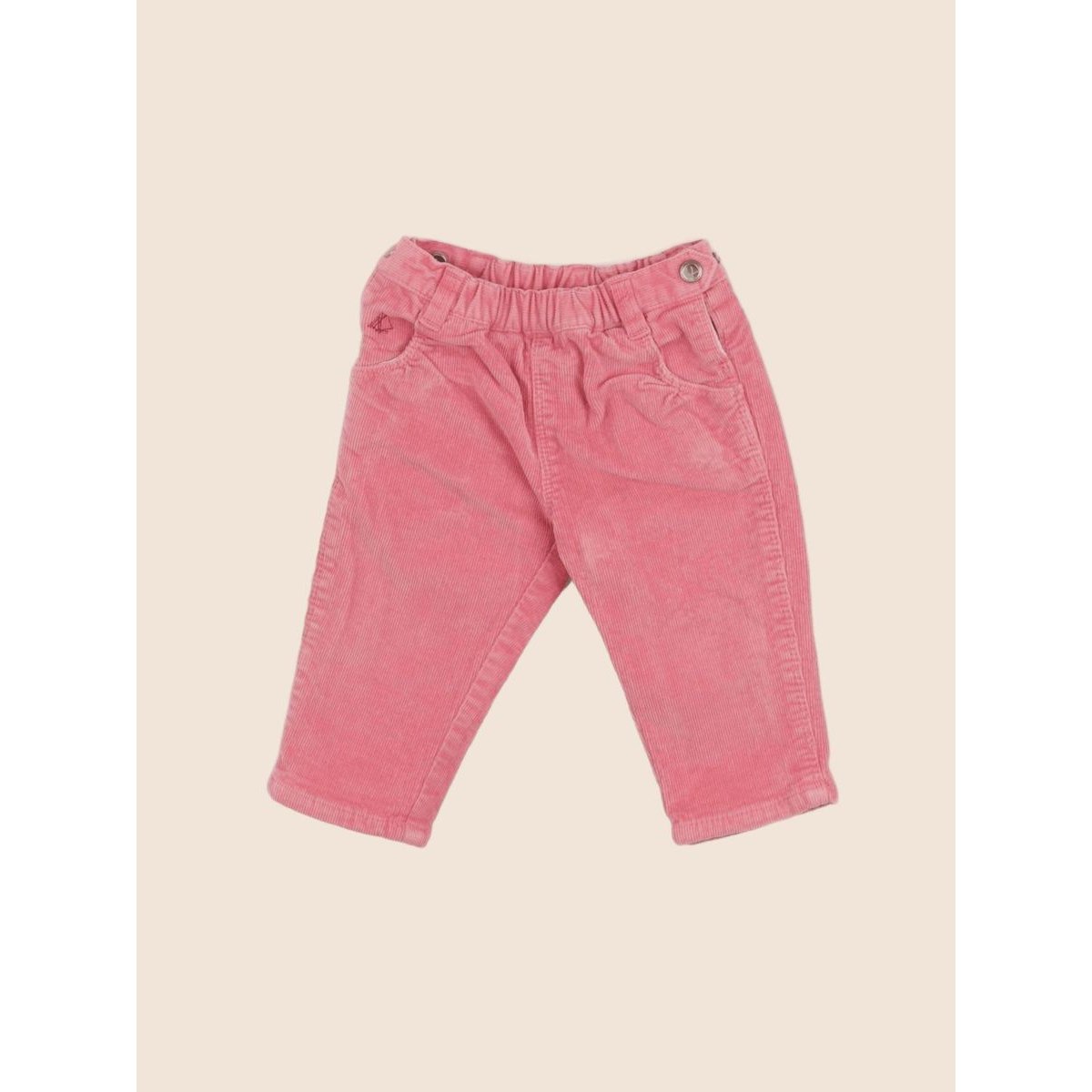 Pantalon doublé - Etat satisfaisant rose, PETIT BATEAU