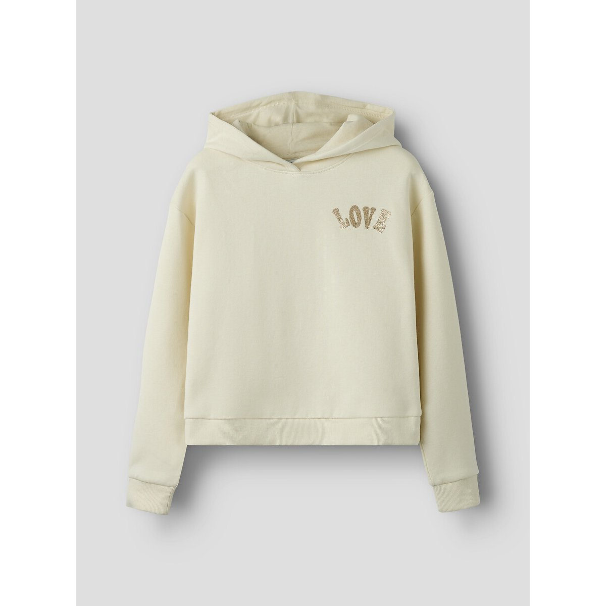 Sudadera con capucha de felpa crudo, NAME IT