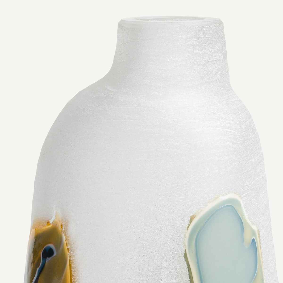 Vaso in vetro soffiato a bocca H38 cm, Laga multicolore, AM.PM