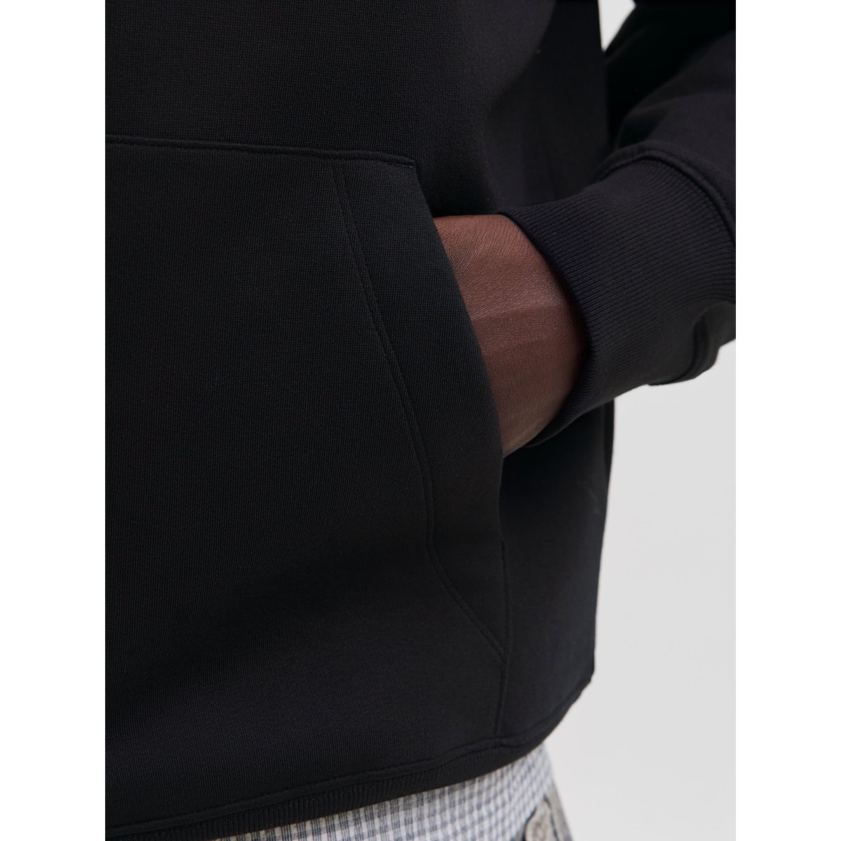 Sweat À Capuche black 1, JACK & JONES