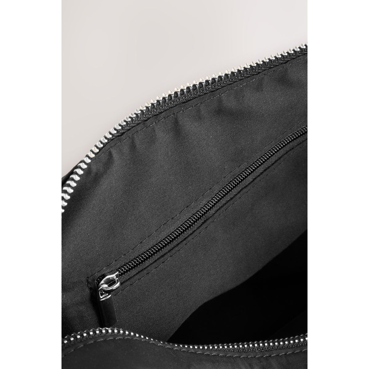 Grand sac à bandoulière noir, NEXT