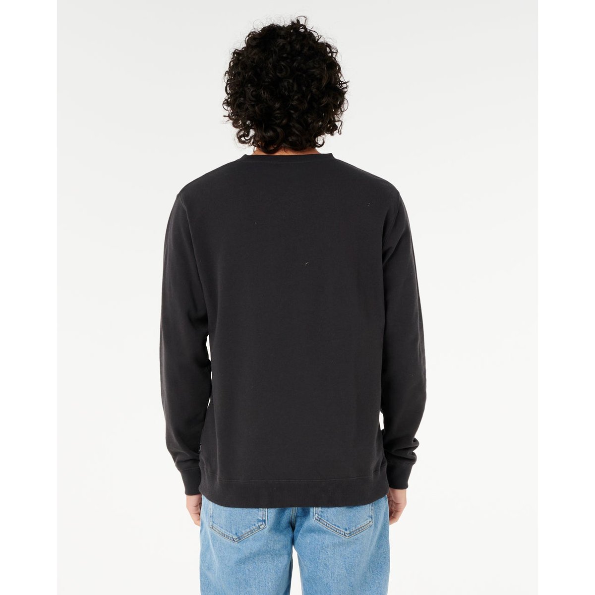 Sweat à Col rond MADE FOR noir délavé, RIP CURL