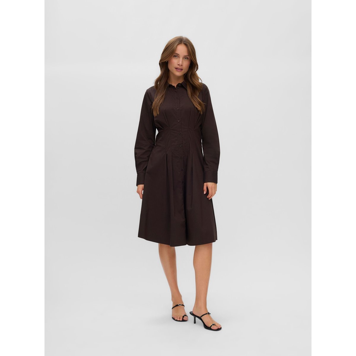 Robe marron - chocolate torte 1, VERO MODA