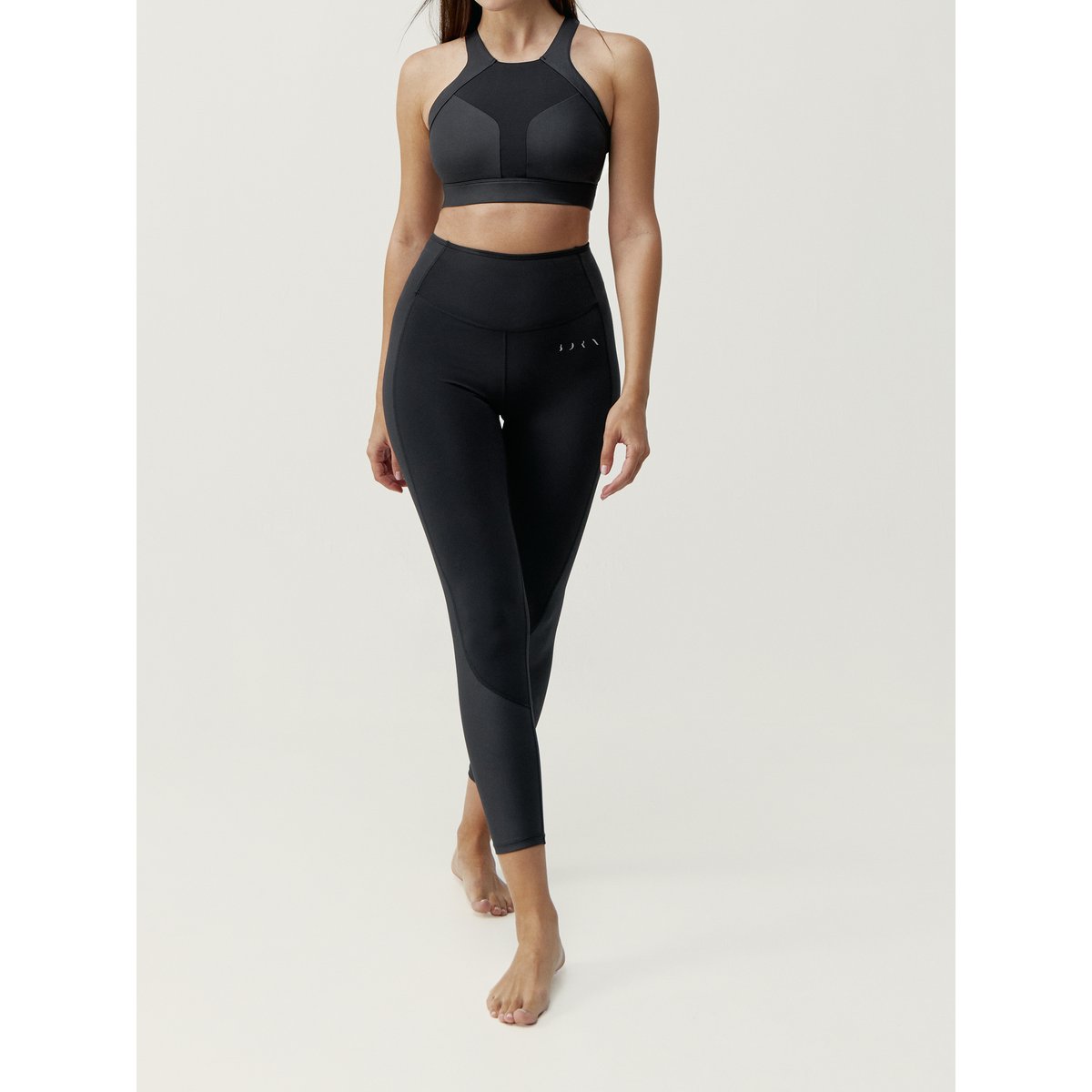 Legging de sport 7/8 Performance LUANA noir, BORN