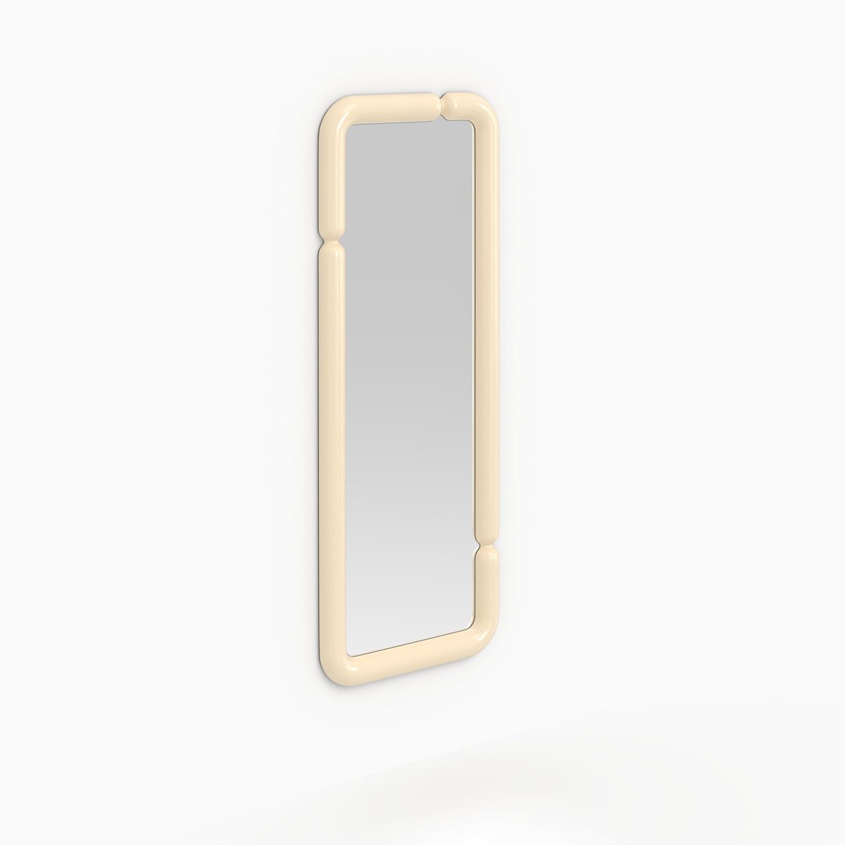 Miroir rectangulaire Silk - SILK blanc, MAISON PAVANE