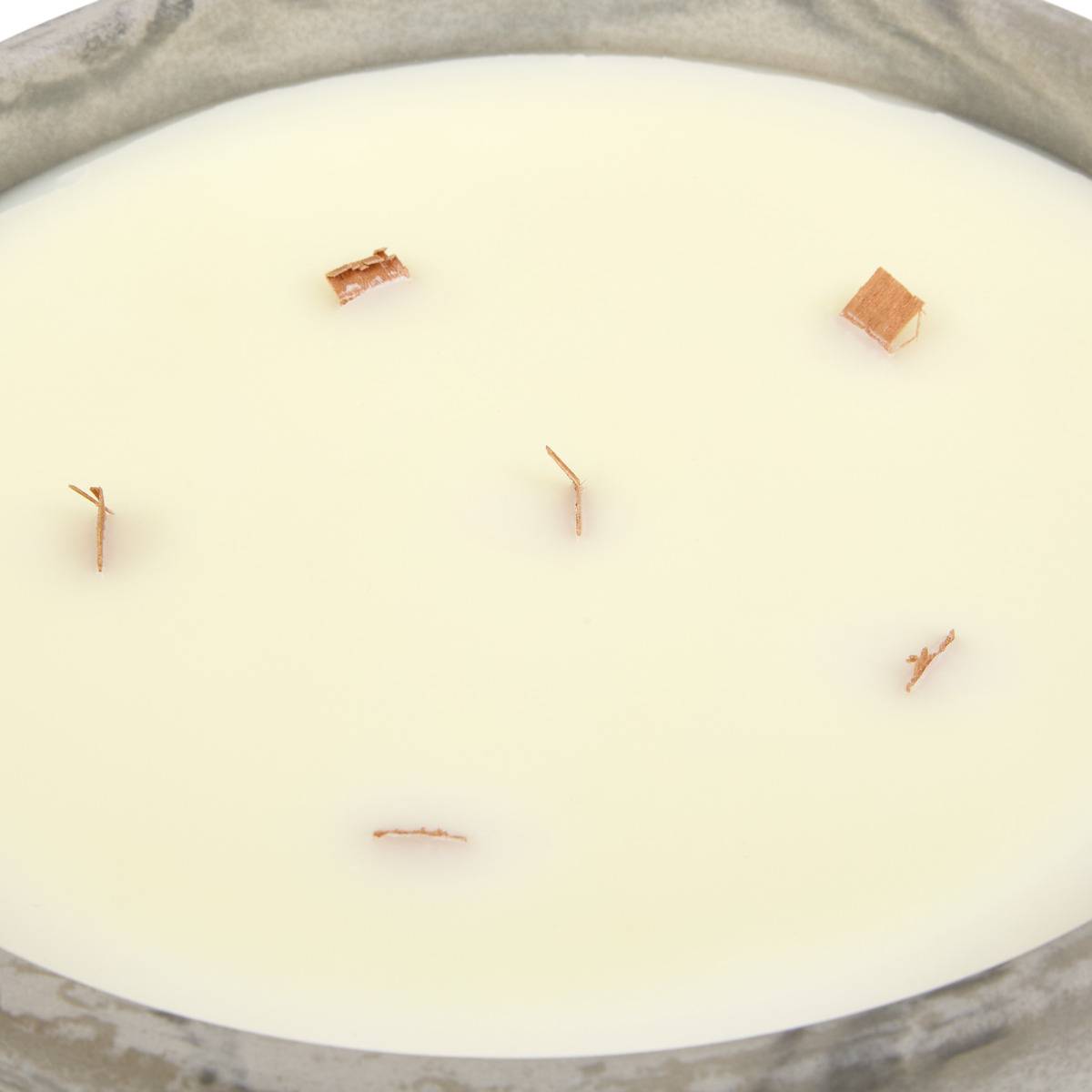 Bougie parfumée 1100g en pot citronnelle SAO gris, ATMOSPHERA