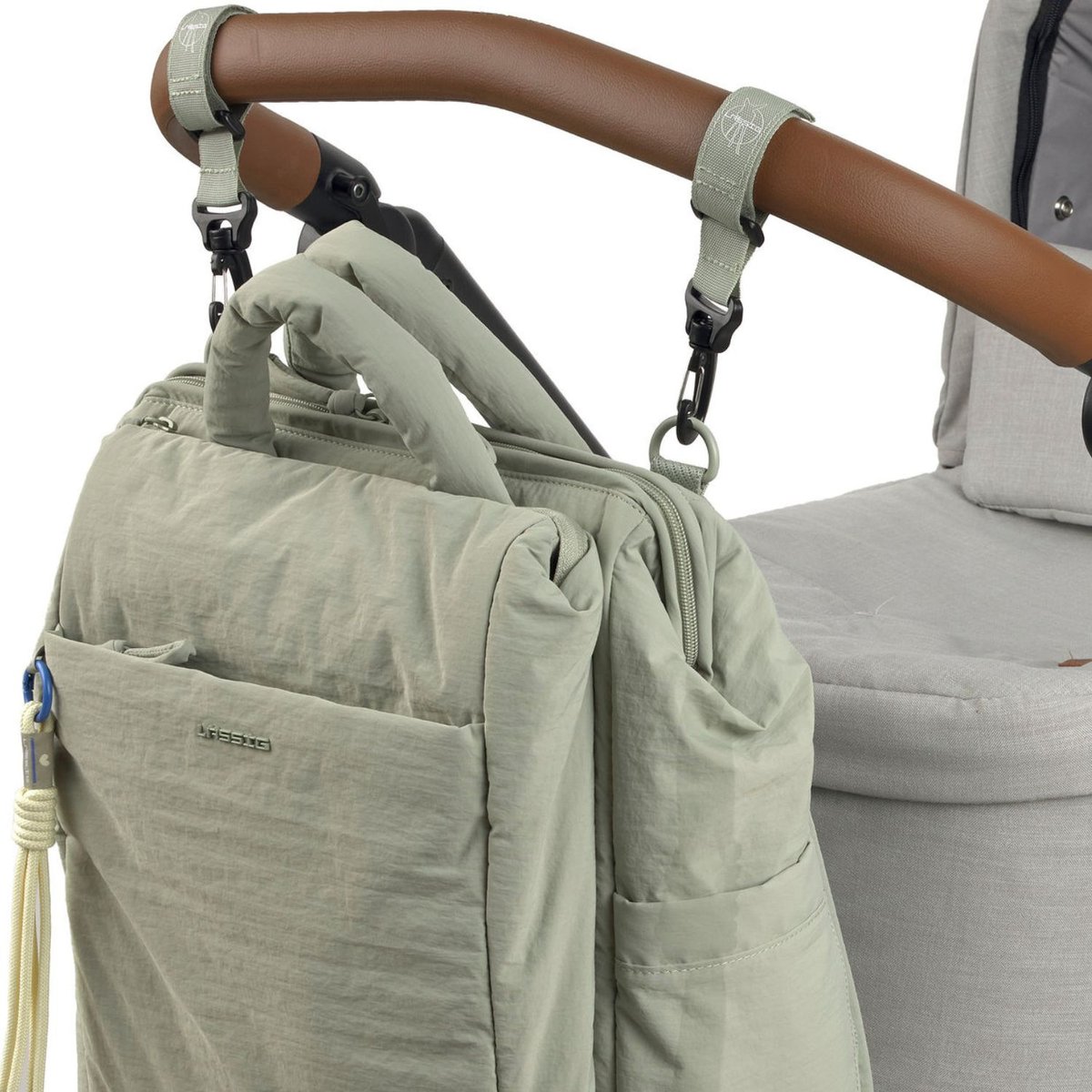Sac à dos à langer mint, LASSIG