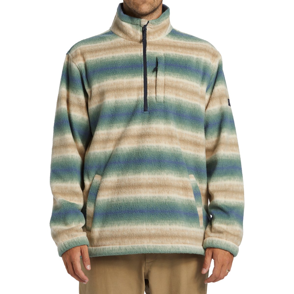 Polaire à demi-zip BOUNDARY marron dune, BILLABONG