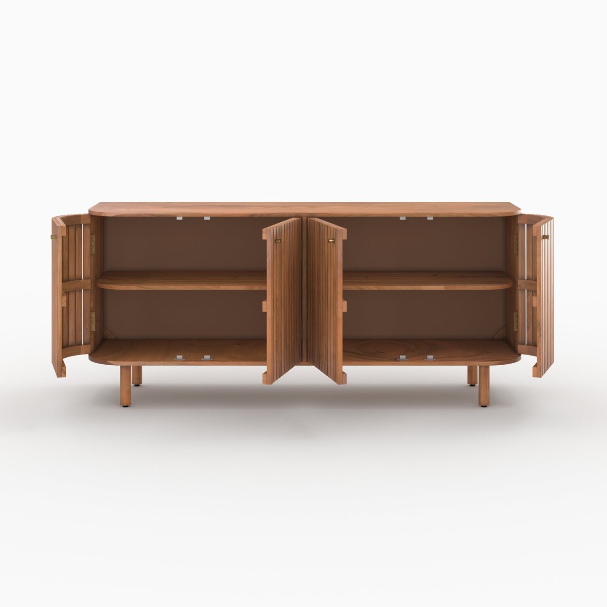 Buffet en bois d'acacia - PAOLA naturel, MAISON PAVANE