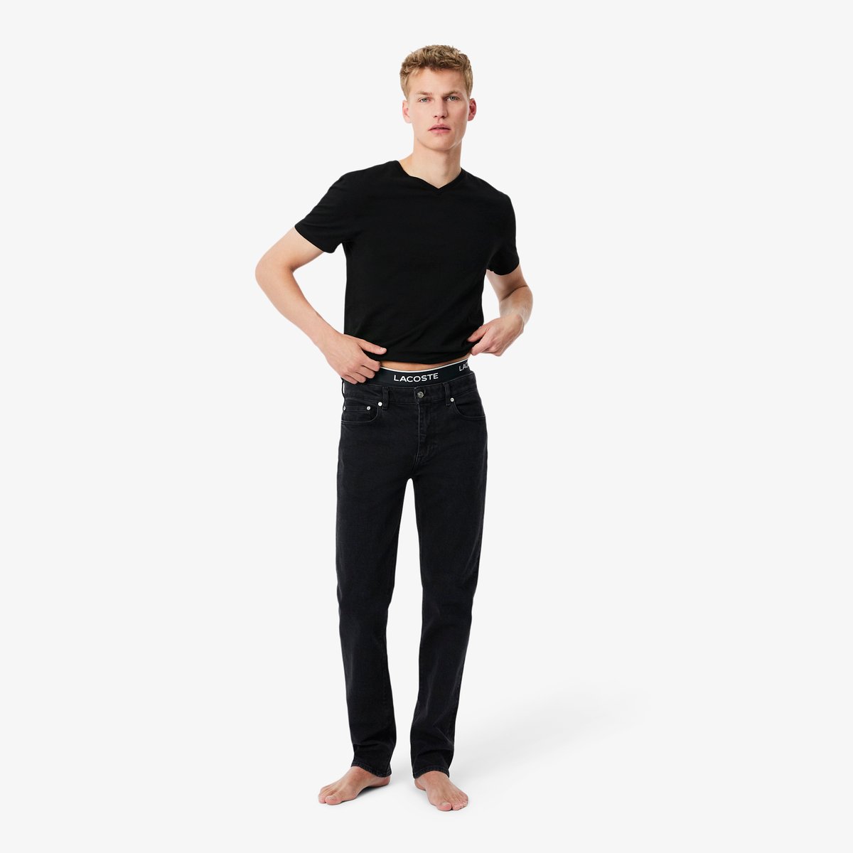 Lot de 3 boxers courts microfibre noir-031, LACOSTE