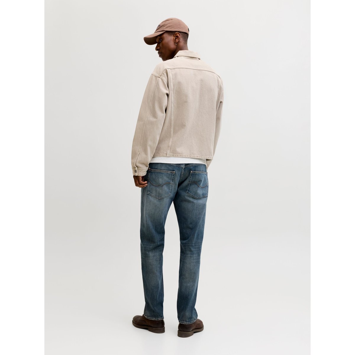 Jean Coupe Tapered blue denim, JACK & JONES