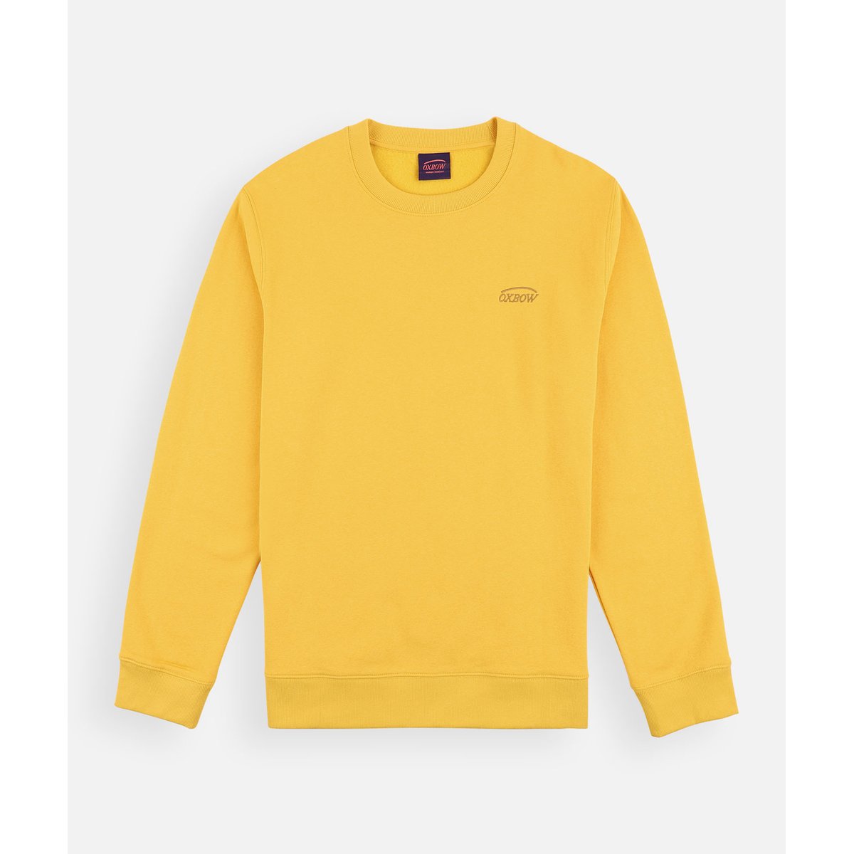 Sweat col rond TAGTAN ambre, OXBOW