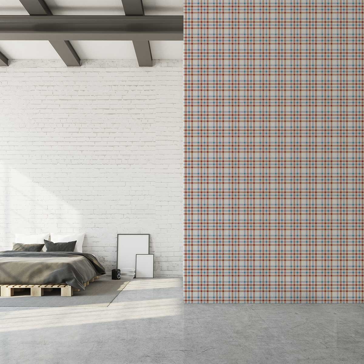 Papier peint carreaux harmonie intissé, HEXOA