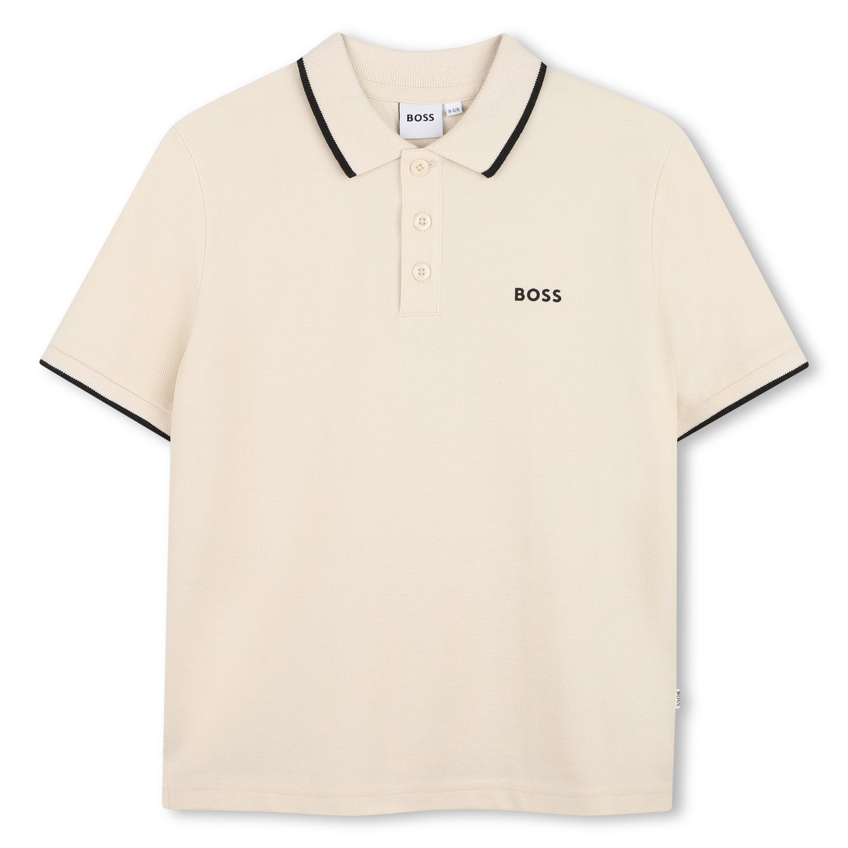 Polo manches courtes vanille, BOSS KIDSWEAR