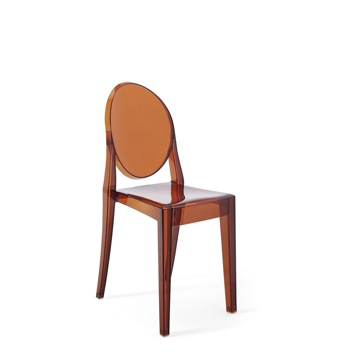 Chaise Victoria GHOST ambre, KARTELL