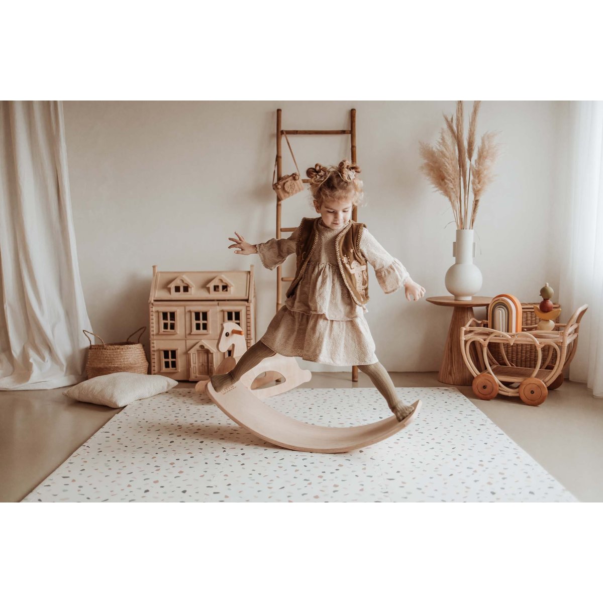 play&go - tapis puzzel, boîte de rangement & mini maison - alphabeth multicolor, PLAY ET GO