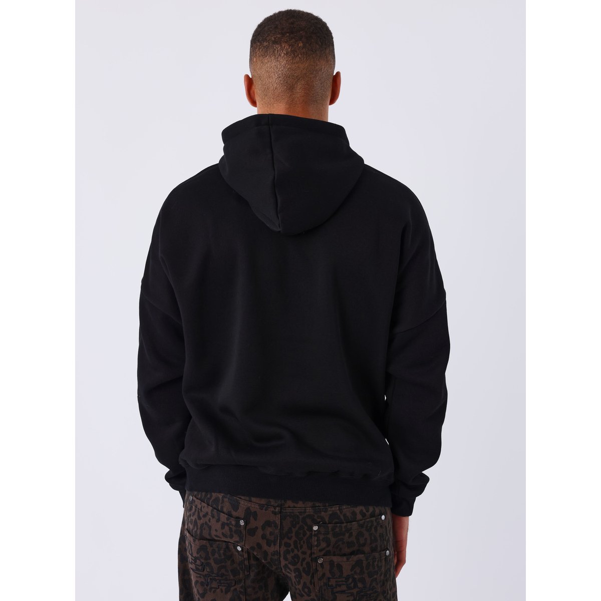 Sweat à capuche Léopard noir, PROJECT X