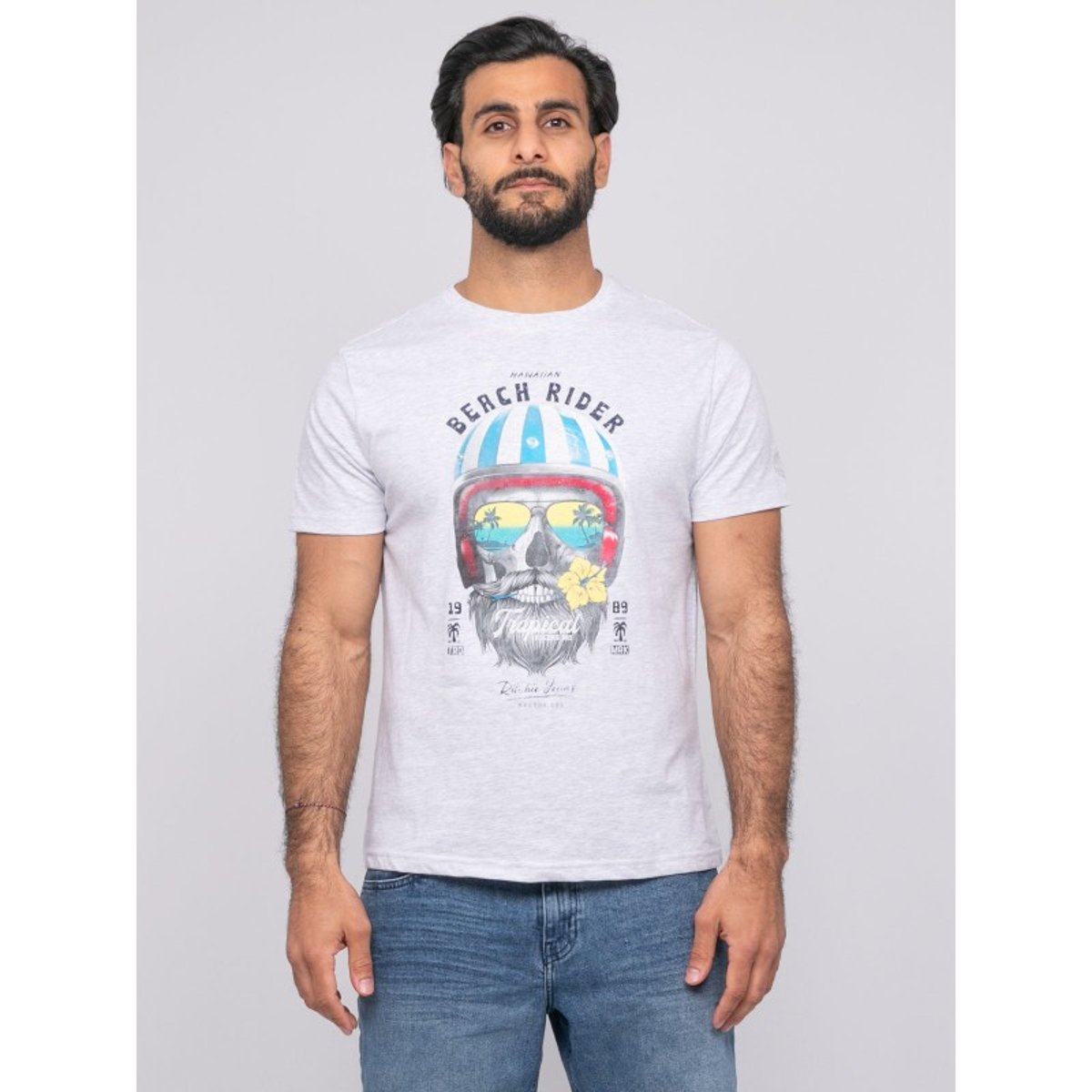T-shirt Manches Courtes Noleric ecru, RITCHIE