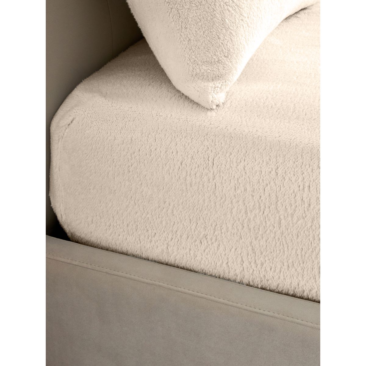 Drap en molleton éponge crème, NEXT