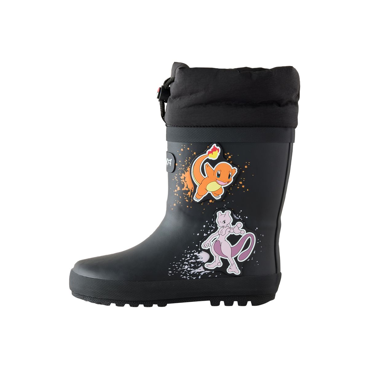 Bottes en caoutchouc revers réglable pokémon noir, NEXT