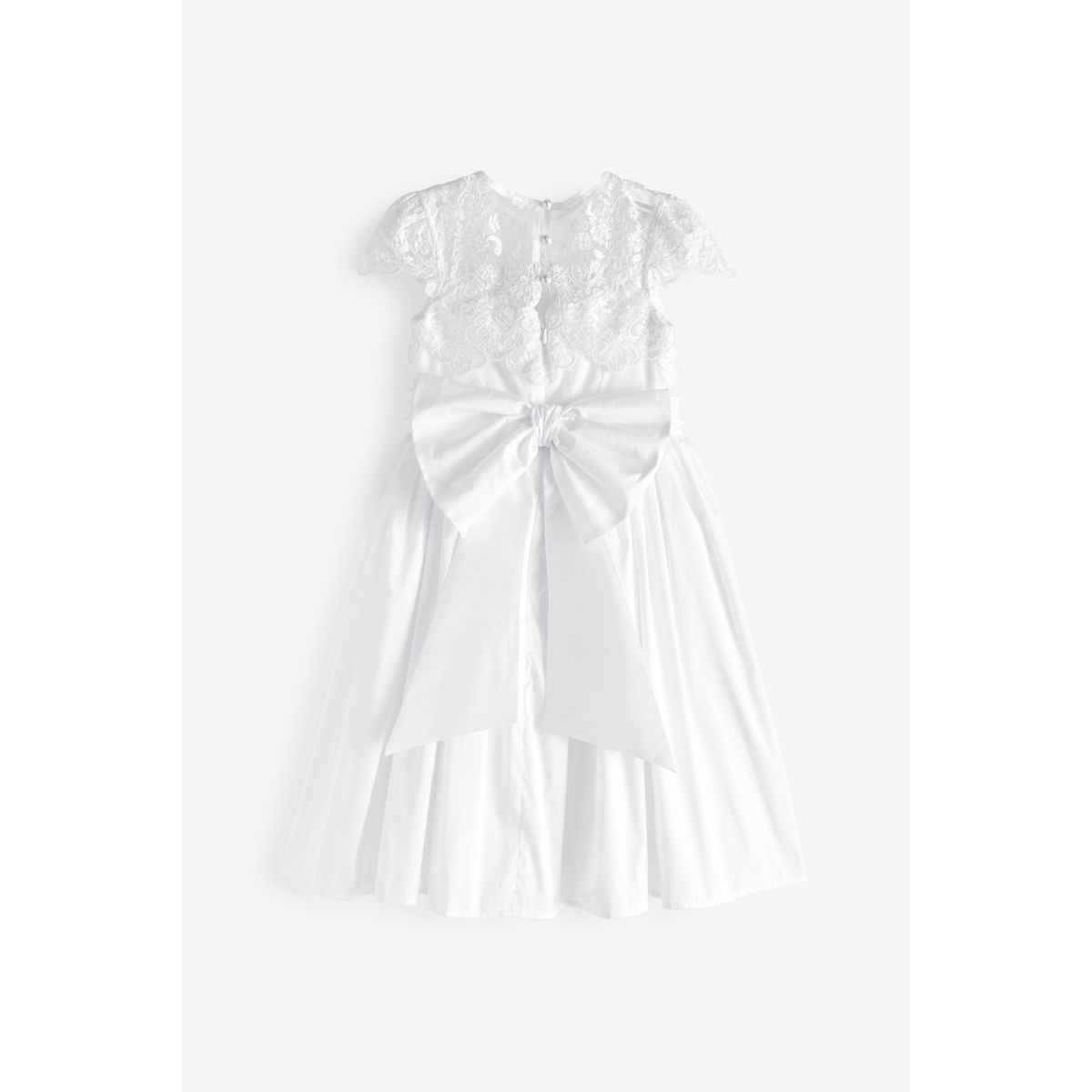 Robe avec haut en dentelle blanc, NEXT