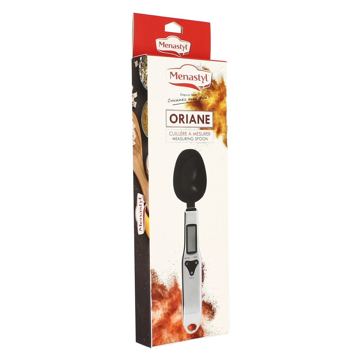 Cuillère à mesurer électronique, ORIANE gris, MENASTYL