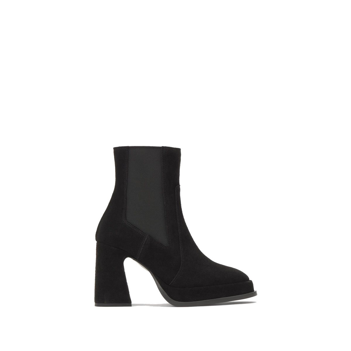 Bottines à talon bloc BECKY noir, CASTANER