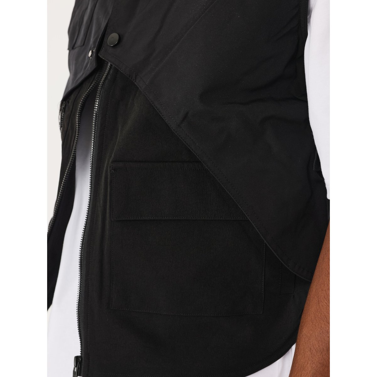 Veste sans manches superposer noir, PROJECT X