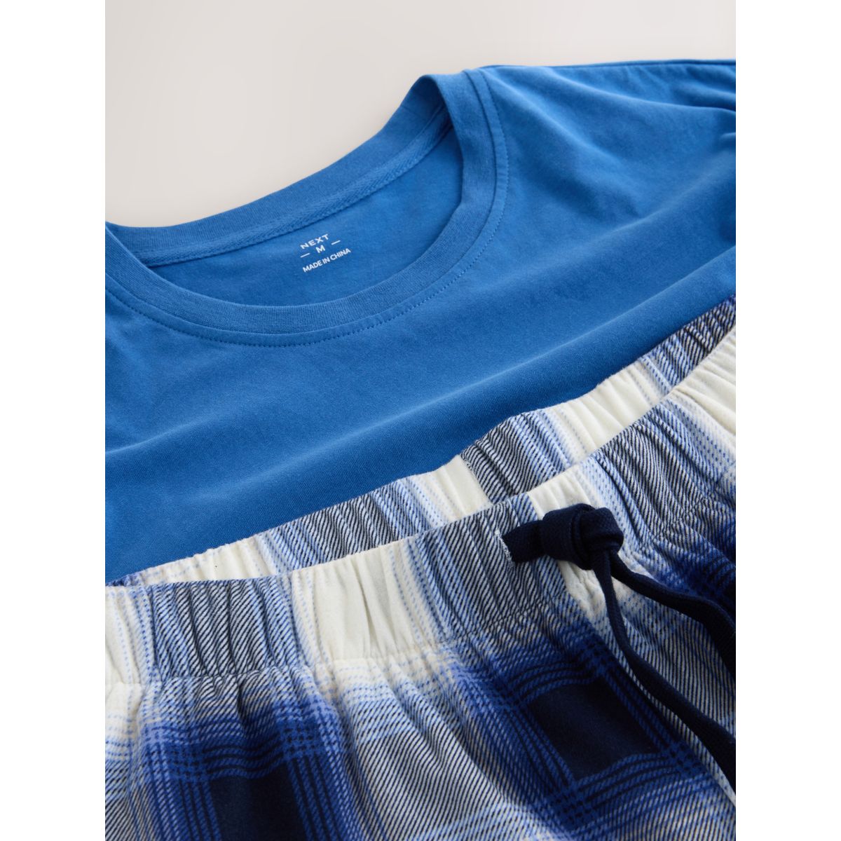 Pyjama manches courtes motionflex confortable bleu sarcelle, NEXT