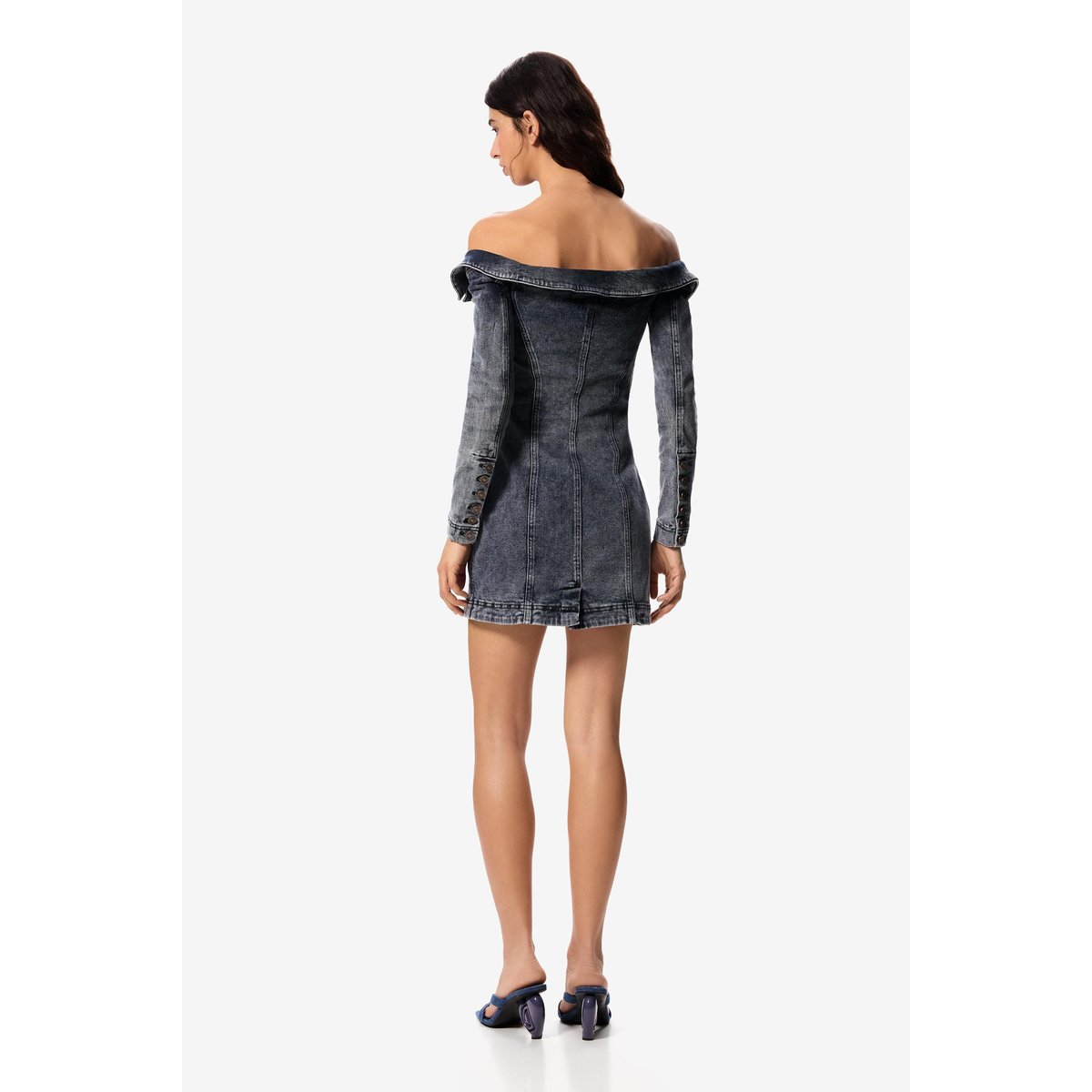 Robe en jean masha popova noir, DESIGUAL