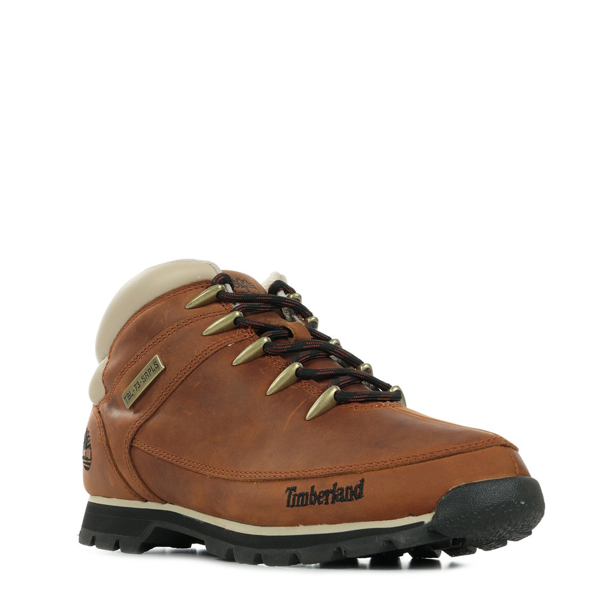 Boots en cuir, Euro Sprint Mide Lace brown full grain, TIMBERLAND