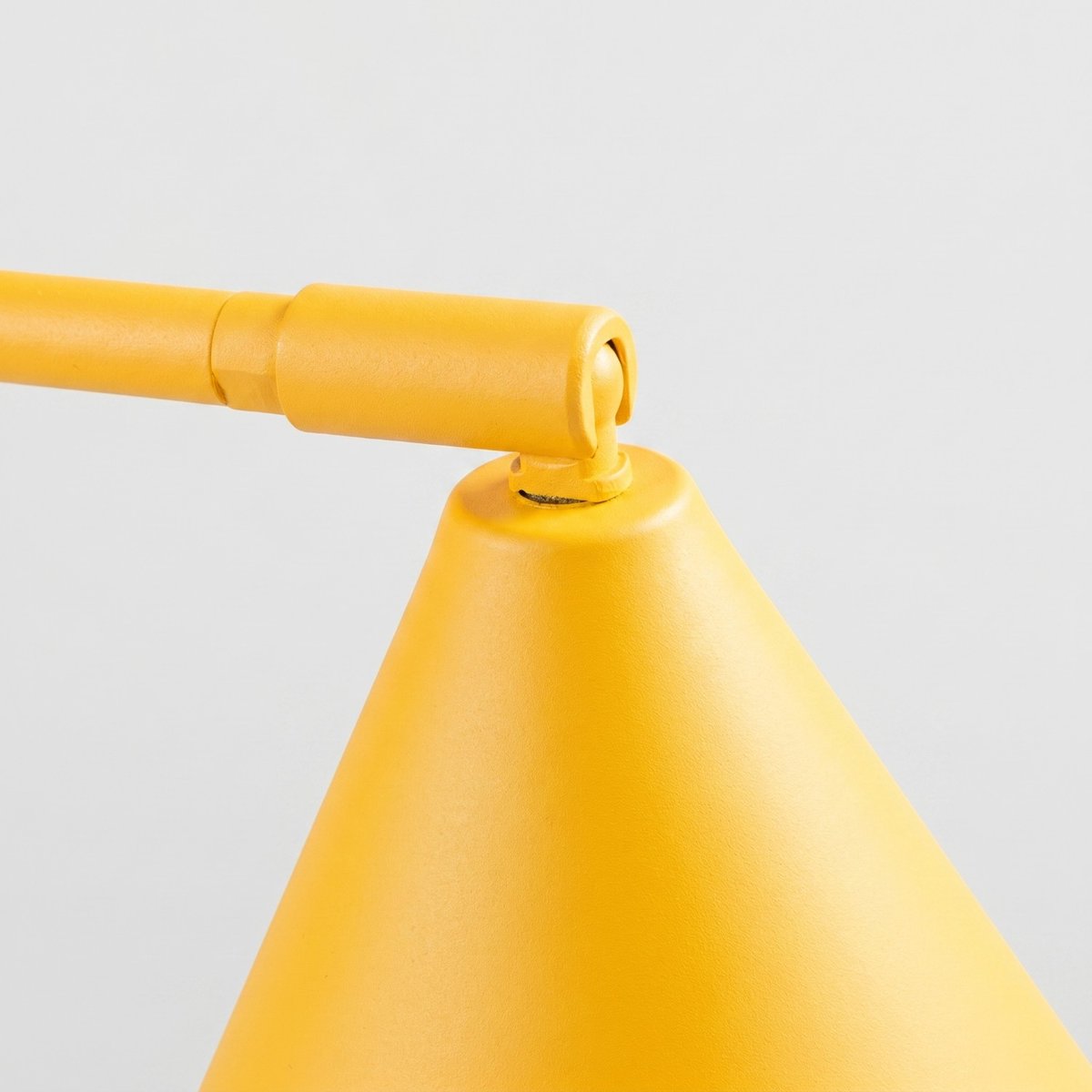 Lampe de bureau Acier Jaune E14 1 Nox jaune, EDEN